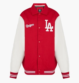 Бомбер 47 Brand Mlb Los Angeles Dodgers Homeco Red/Beige 608987RD-FS XS