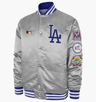 Бомбер 47 Brand Los Angeles Dodgers Multi Sh Metallic 636585SL-FS XL