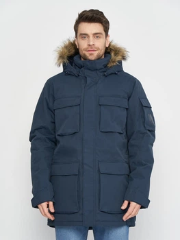 Парка Jack Wolfskin Glacier Canyon Parka мужская Темно-синий (JW Glac Can night blue lav25 (M)