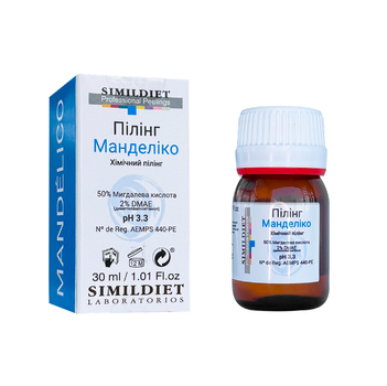 Миндальный пилинг Mandelico Peeling Simildiet, 30 мл