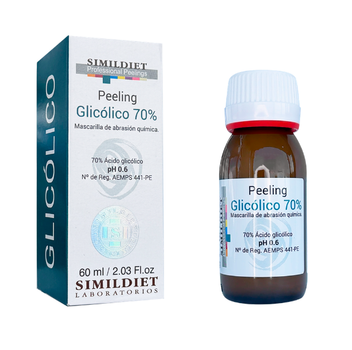 Гліколевий поверхнево-серединний пілінг Simildiet Glicolico Peeling, 60 мл