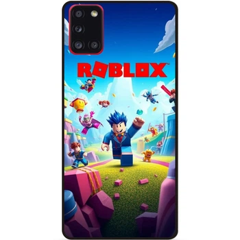 Силиконовый чехол Candy для ZTE Blade A53 с рисунком Roblox Игра в кальмара Роблокс