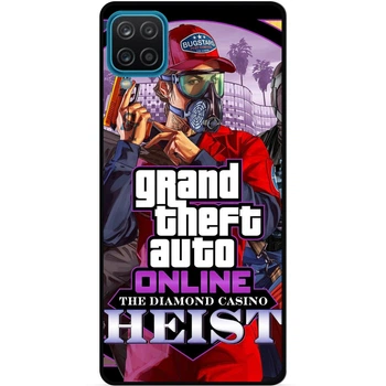 Силиконовый чехол бампер Candy для Samsung M32 с картинкой ГТА GTA