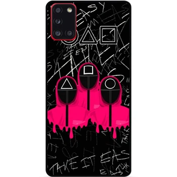 Чехол силиконовый Candy для ZTE Blade V30 Vita Игра в кальмара