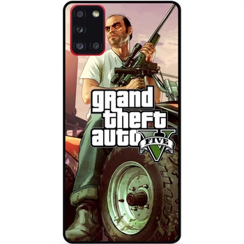 Чехол силиконовый бампер Candy для Samsung M31 с картинкой GTA ГТА