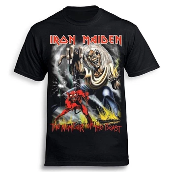 Футболка Talisman Iron Maiden - The Number of the Beast Чорний L (TSRW100)