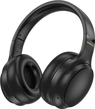 Беспроводные Bluetooth наушники с микрофоном BOROFONE BO29 BT5.4. 200mAh, AUX, до 22 часов работы Black