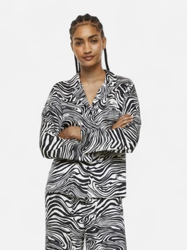 Пижамная рубашка женская H&M 1136659002c33 XL Комбинированная (1000000053117)
