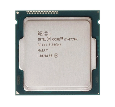 Процессор s1150 Intel Core i7-4770k 3.5-3.9GHz 4/8 8MB DDR3/DDR3L 1333-1600 HD Graphics 4600 84W б/у