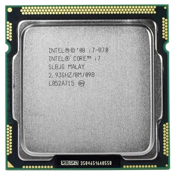 Процессор s1156 Intel Core i7-870 2.93-3.6GHz 4/8 8MB DDR3 1066-1333 95W б/у
