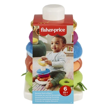 Пірамідка для розвитку сенсорики Fisher-Price (HXK47)