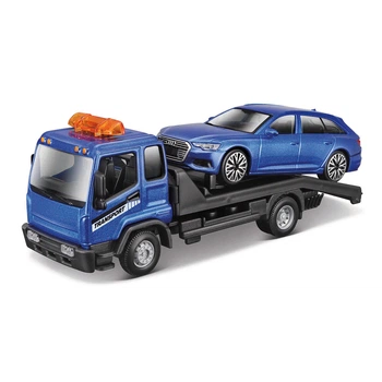 Игровой набор Эвакуатор Bburago с моделью Audi A6 Avant масштаб 1:43 18-31418