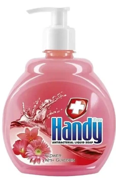 Жидкое мыло Handy Flower with Glycerin Антибактериальное 500 мл