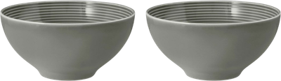 Набір мисок Seltmann Weiden Beat Color Glaze круглих сірий 15.5 см 2 шт (ZES4052212090320)