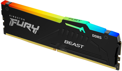 Оперативна пам'ять Kingston Fury DDR5-5600 65536MB PC5-44800 Beast RGB 2Rx8 Black (KF556C36BBEA-64)