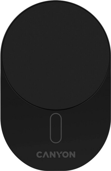 Ładowarka samochodowa Canyon OnGrip 105 15W Qi2 Wireless Black (CNS-CCH105B)