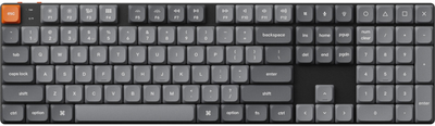 Klawiatura bezprzewodowa Keychron K5 Max Gateron MX 2.0 Red QMK RGB Wireless/Bluetooth/USB Black (K5MH1_KEYCHRON)
