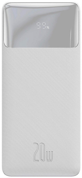 УМБ Baseus Bipow Digital Display Overseas 20W 30000 mAh White (PPBD050402)