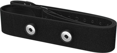 Змінний нагрудний ремінець Polar Soft Strap M-XXL Black для датчика Polar H7 (91053142)