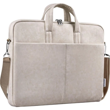 Сумка для ноутбука Defender 15.6ъ Solid, Beige, экокожа, 410х310х40 мм (26126) (26126_DEFENDER)