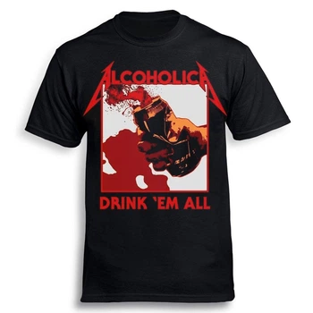 Футболка Alcoholica - Drink `Em All Черный XXL (TSRW111)