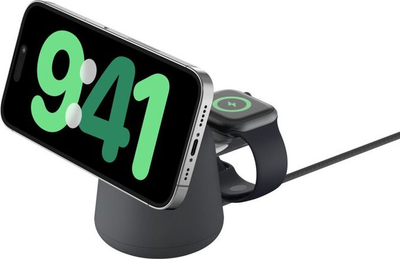 Ładowarka indukcyjna Belkin BoostCharge Pro 2-in-1 Qi2 15 W Charcoal (WIZ027VFH36)