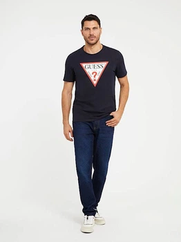 Чоловіча футболка Guess U.S.A. washed jeans 770972 XS темно-синя