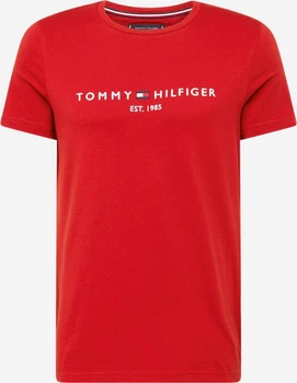 Чоловіча бавовняна футболка Tommy Hilfiger Est. 1985 червона M 4420