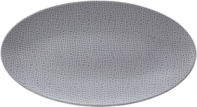Półmisek Seltmann Weiden Life Fashion Elegant Grey owalny 33 x 18 cm (4052212070162)