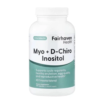 мио- и D-хиро инозитол Fairhaven Health Myo + D-Chiro Inositol 240 Капсул