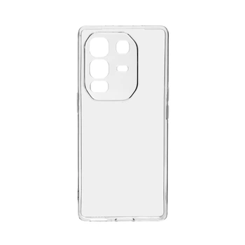 Прозрачный чехол для Infinix Note 50 Pro Plus 5G с защитой камеры, тонкий, силиконовый, бесцветный, ударостойкий, противоударный бампер c закрытой камерой, ArmorStandart (ARM85155)