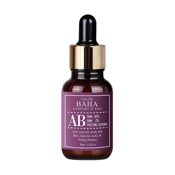 Очищувальна пілінг-сироватка для обличчя з кислотами Cos De BAHA AB AHA 30% BHA 2% Peeling Serum 30 ml