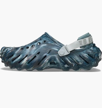 Тапочки CROCS Echo Marbled Clog Blue 208454-0LE 45-46