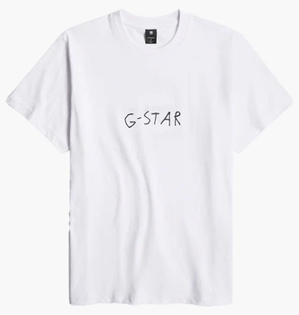 Футболка G-Star Handwriting Ts White D25699-C336-110 M