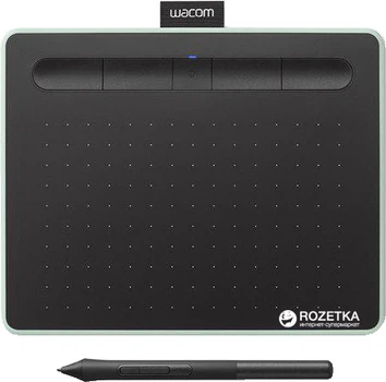 Графический планшет Wacom Intuos S Bluetooth Pistachio (CTL-4100WLE-N)