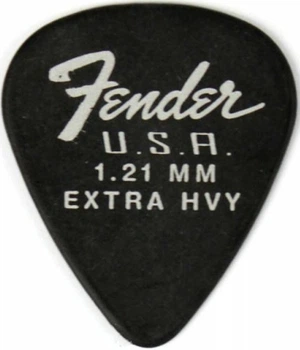 Набір медіаторів Fender Dura-Tone Delrin Picks 1.21 Mm, 351 Shape - 12 Pack Black
