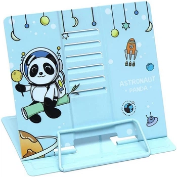 Подставка для книг "Astronaut Panda" LTS-8182(Turquoise) металлическая