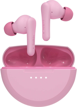 Słuchawki Belkin SoundForm Nano 2 Kids Pink (AUC011BTPK)