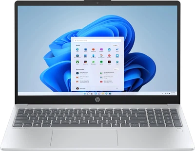 Ноутбук HP OmniBook 3 15-fn0006ua 15.6" FHD IPS AG, AMD AI 5 340, 24GB, F1024GB, UMA, Win11, сріблястий (BV5V4EA)