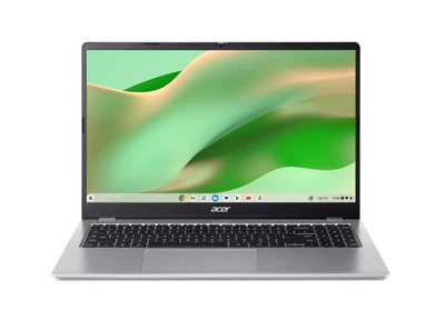 Ноутбук Acer NX.JLYEU.001 Chromebook CB315-6HT 15.6" FHD IPS Touch, Intel 3-N355, 8GB, F128GB, UMA, ChromeOS, серебристый