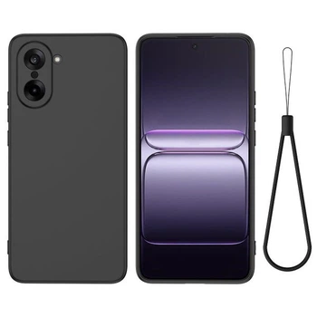 Силиконовый (TPU) чехол Deexe Silicone Case для OnePlus Nord CE 5 / Ace 5 Racing - Black