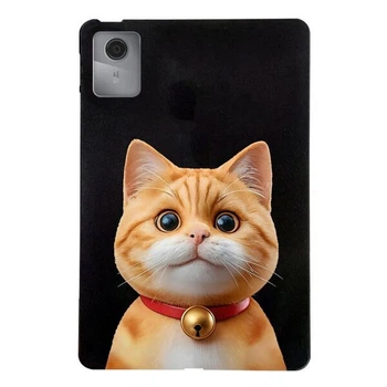 Защитный чехол Deexe Animal Series для Lenovo Idea Tab (TB336) / Tab K11 Gen 2 - Shorthair Cat