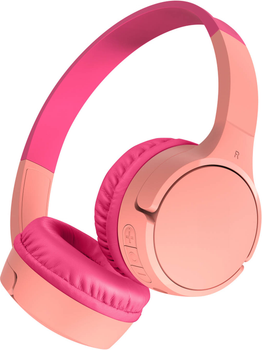 Słuchawki Belkin SoundForm Mini Kids Pink (AUD002btPKV3)