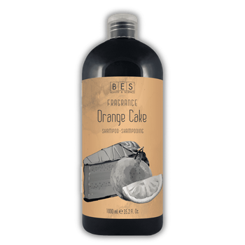 Шампунь BES Fragrance Orange Cake з ароматом апельсинового торта для щоденного догляду за всіма типами волосся, 1000 мл