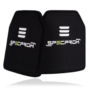 Керамические бронеплиты 6-го класса SPECPROM. Вес 5,6кг. Размер 25 на 30 см. Комплект – 2 шт