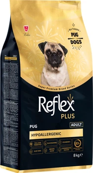 Повноцінний та збалансований сухий корм Reflex Plus Pug Adult для дорослих собак породи мопс 8 кг (8698995036412)