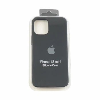 Чохол силіконовий Epic Premium Silicone Case Full Cover для Apple iPhone 12 mini Black