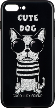 Панель WK WPC-087 для Apple iPhone 7 Plus/8 Plus Cute Dog Black (681920360735)