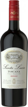 Вино Castellani Toscano Rosso Cru Santa Lucia IGT червоне сухе 0.75 л 12% (8002153998908)