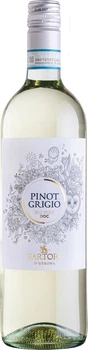 Вино Sartori Pinot Grigio IGT біле сухе 0.75 л 12% (8005390045169_8005390048054)